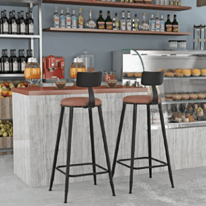 Chicago Minimalist Bar Stool | Bright & Plus.