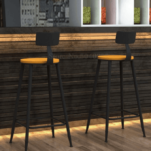 Chicago Minimalist Bar Stool | Bright & Plus.