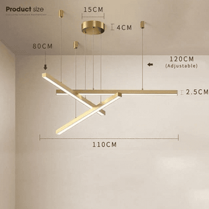 Hatria - Criss Cross Chandelier