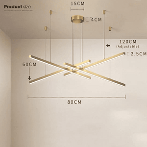 Hatria - Criss Cross Chandelier