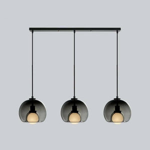 Dag - Modern Style Spherical Glass Pendant Lamp