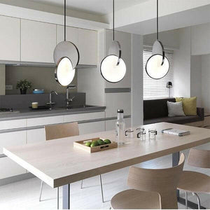 Daileass Modern Merged Circles Pendant Light | Bright & Plus.