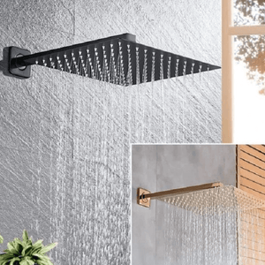 Danica - Matte Rainfall Shower Head | Bright & Plus.