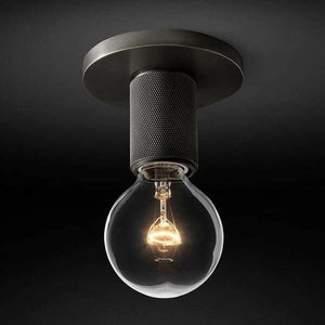 Dégager - Minimalist Clear Glass Ceiling Lamp | Bright & Plus.