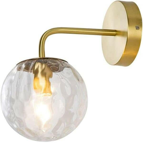 Deng - Deco Glass Ball Wall Light | Bright & Plus.