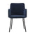 Desta - Navy Blue Dining Armchair | Bright & Plus.