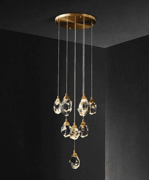 Diamante  Crystal Pendant Light