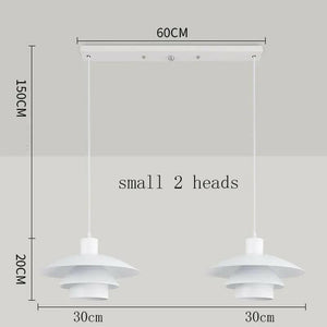 Ebbe - Modern White UFO Shaped Pendant Lamp