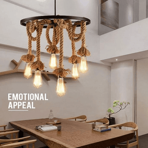 Edison - Rope Pendant Light | Bright & Plus.