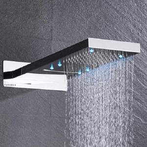 Elora - Rainfall LED Shower Head | Bright & Plus.