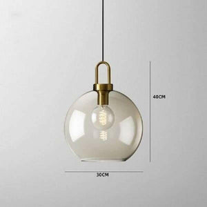 Emerald - Nordic Cognac Crystal Pendant Lights | Bright & Plus.