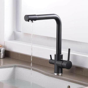 Evanie - Modern 3 in 1 Kitchen Faucet | Bright & Plus.