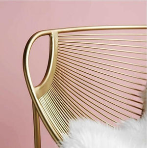 Feather Steel Chair | Bright & Plus.