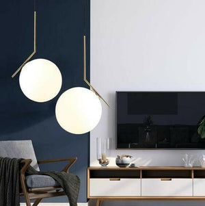 Flora-Pendant Sphere Lamps | Bright & Plus.