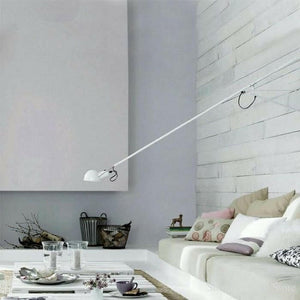 Flos - Minimalist Long Arm Wall Lamp with Socket