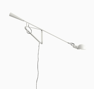 Flos - Minimalist Long Arm Wall Lamp with Socket