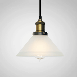 Fluted Glass Pendant Light | Bright & Plus.