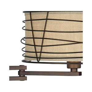 Franklin - Rustic Farmhouse Swing Arm Wall Lamp | Bright & Plus.