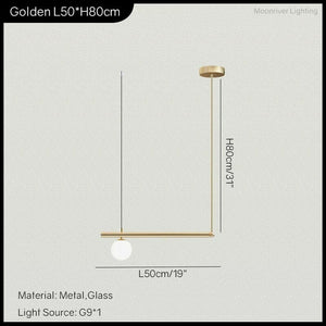 Frey - Modern Minimalist Living Room Chandelier Simple Linear