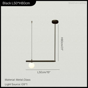 Frey - Modern Minimalist Living Room Chandelier Simple Linear