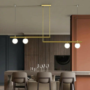 Frey - Modern Minimalist Living Room Chandelier Simple Linear