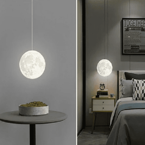 Full Moon 3D Hanging Lamp | Bright & Plus.