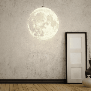 Full Moon 3D Hanging Lamp | Bright & Plus.