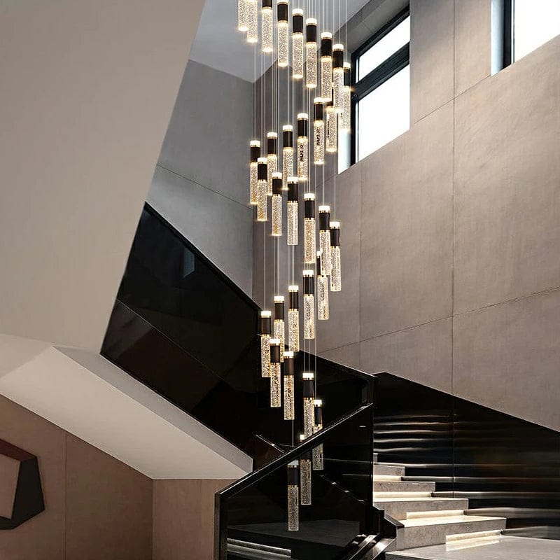 Geert - Luxury Crystal Staircase Chandelier