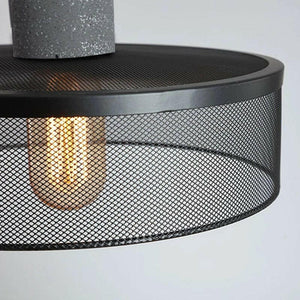 Gerd - Industrial Style Nordic Iron Net Cement Pendant Lamp