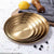 Golden Element Plates | Bright & Plus.