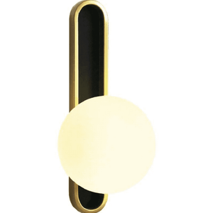 Grazia - Wall Lamp Gold with American Crystal Ball