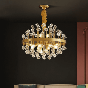 Greta - Luxury modern crystal chandelier