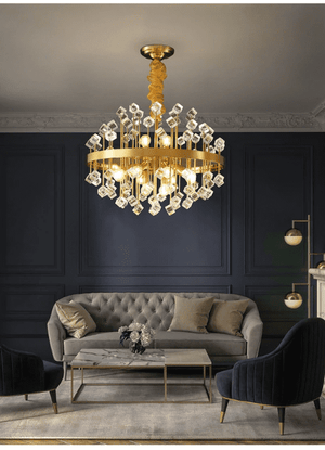 Greta - Luxury modern crystal chandelier