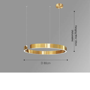 Gtoz - Chandelier Ring LED Modern Minimalist