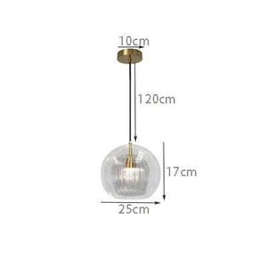 Hans - Nordic Glass Double Layer Pendant Lamp