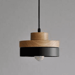 Hatria - Pendant Light Wooden LED (square or round)