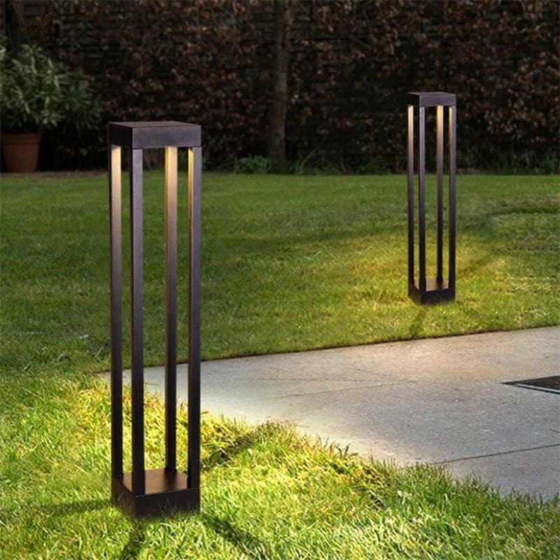 Heike - 6 PCS Garden LED post lamps