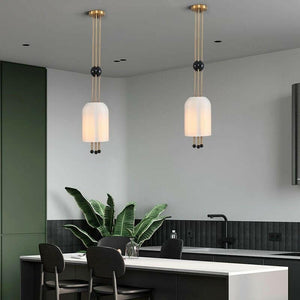 Herts - Single Head Crystal Pendant Light