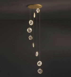 Hexu - Modern Crystal Chandelier