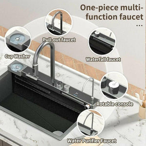 High Quality Stainless Steel Multifunctional Kitchen Sink