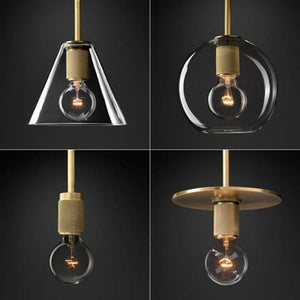 Armed Retro Brass Series - Pendant Light