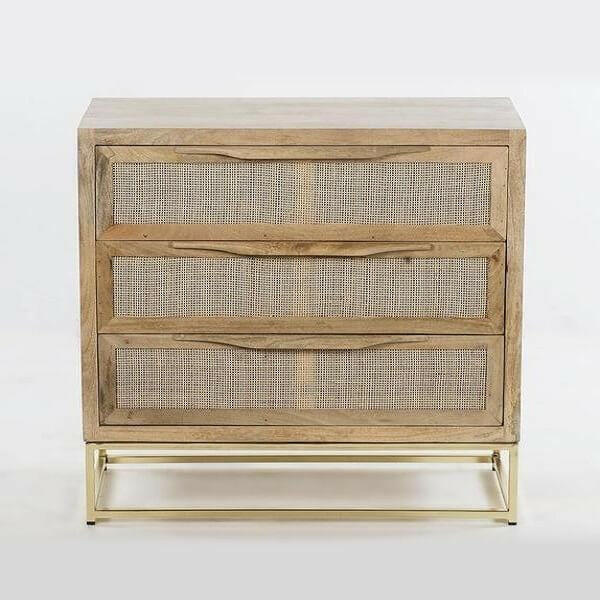 Jaya - 3-Drawer Chest | Bright & Plus.