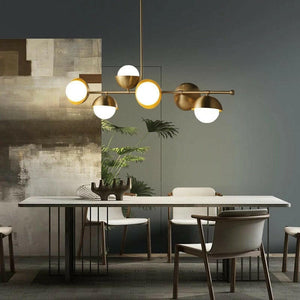 Jensen - Postmodern Nordic Full Copper Chandelier