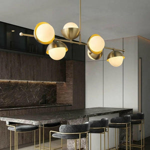 Jensen - Postmodern Nordic Full Copper Chandelier