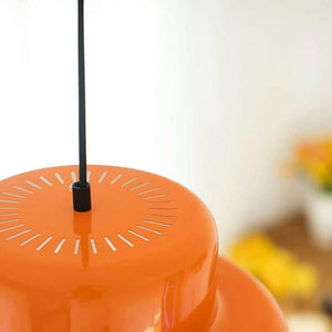 Kadri Retro Orange LED Pendant Light