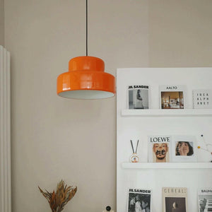 Kadri Retro Orange LED Pendant Light