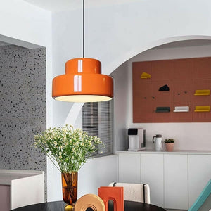 Kadri Retro Orange LED Pendant Light