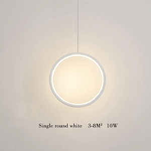 Kavita - Circular LED Hanging Light | Bright & Plus.