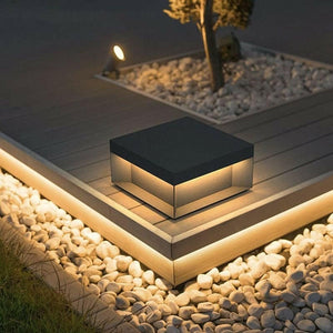 Klaus - Luxury Modern Outdoor Solar Garden Waterproof IP55 Light