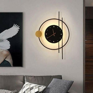 Kofi - Wall Lamp Clock | Bright & Plus.